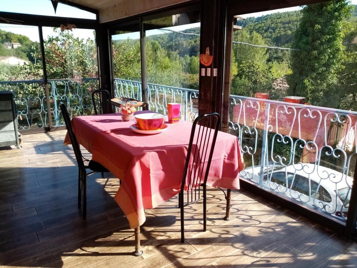 Maison D'Hotes Eco-Responsable Avec Piscine 6X12M Châteaudouble Esterno foto
