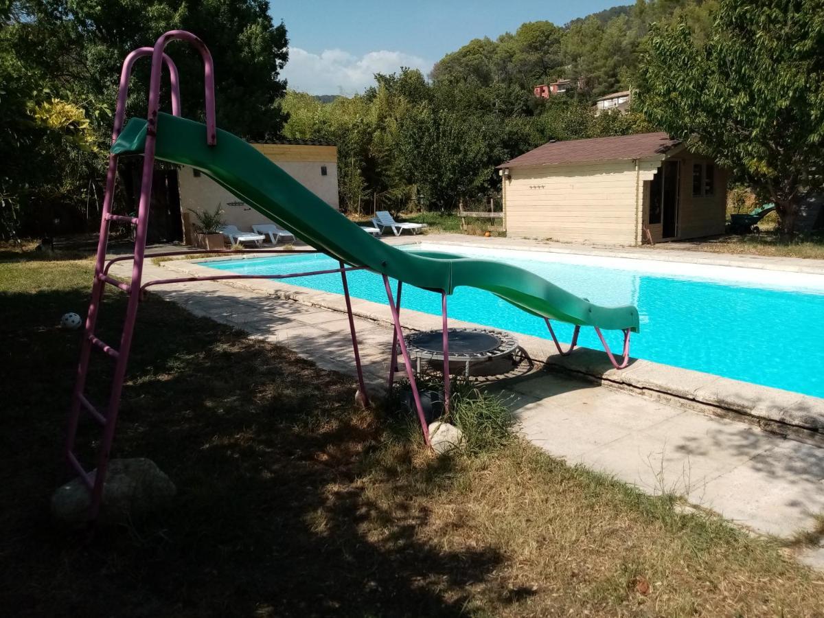 Maison D'Hotes Eco-Responsable Avec Piscine 6X12M Châteaudouble Esterno foto