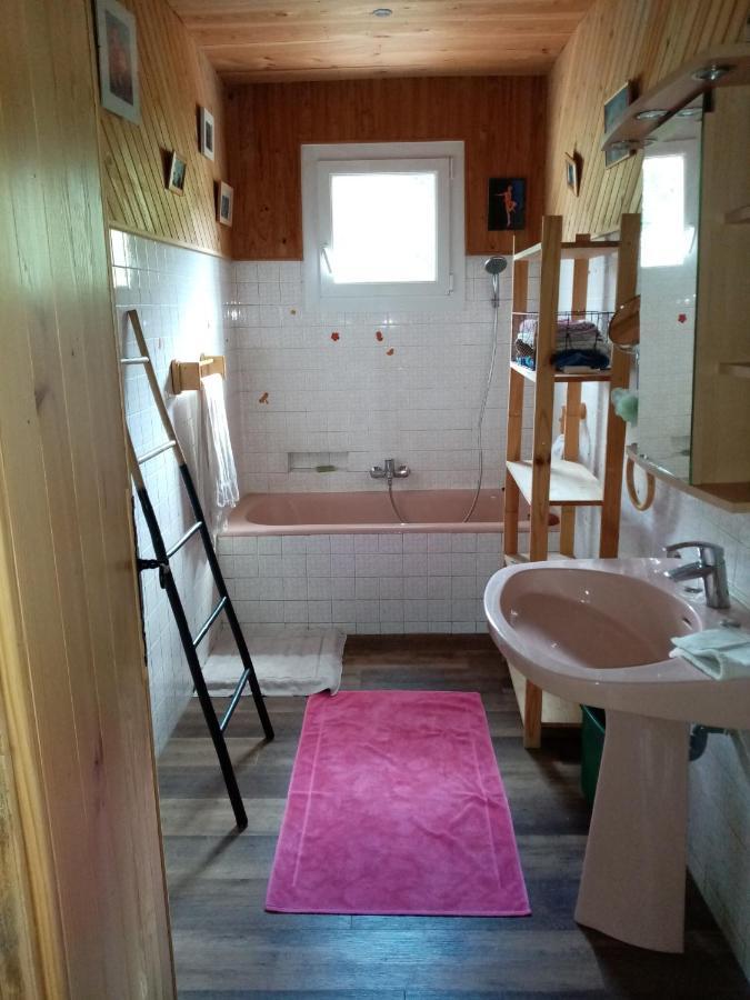 Maison D'Hotes Eco-Responsable Avec Piscine 6X12M Châteaudouble Esterno foto
